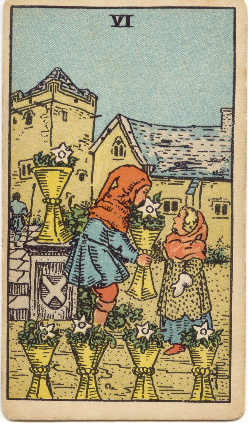 聖杯六 Six of Cups