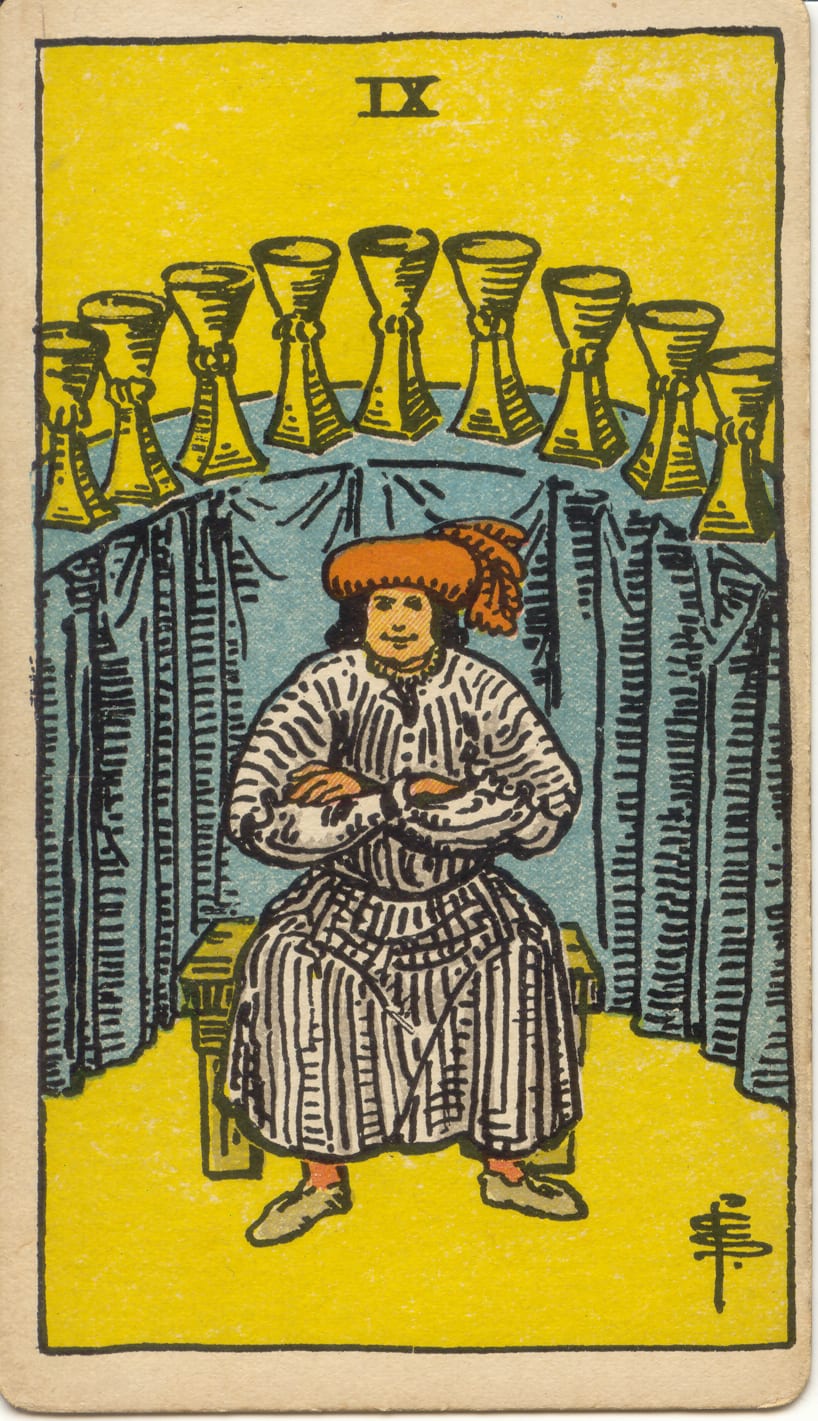 聖杯九 Nine of Cups