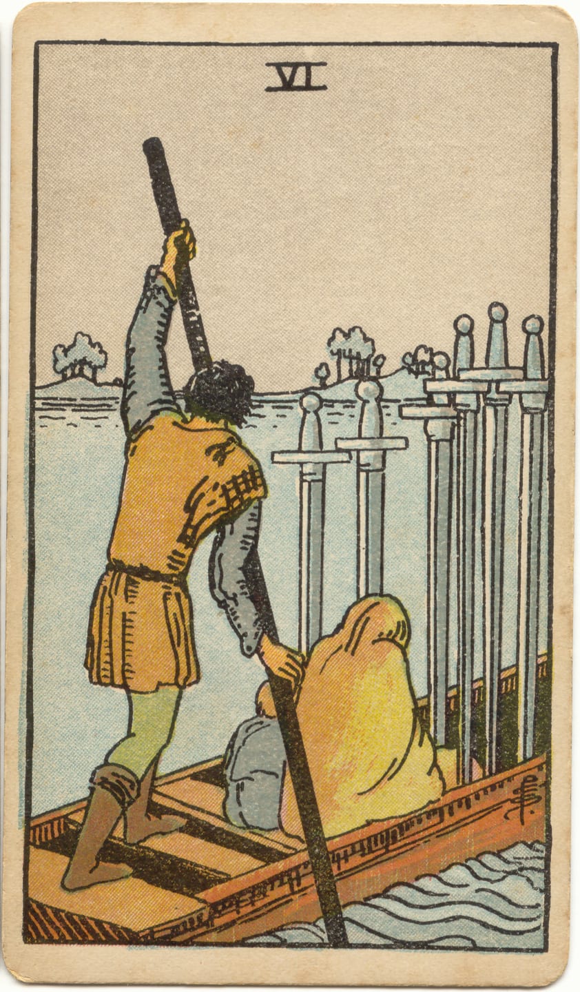 寶劍六 Six of Swords