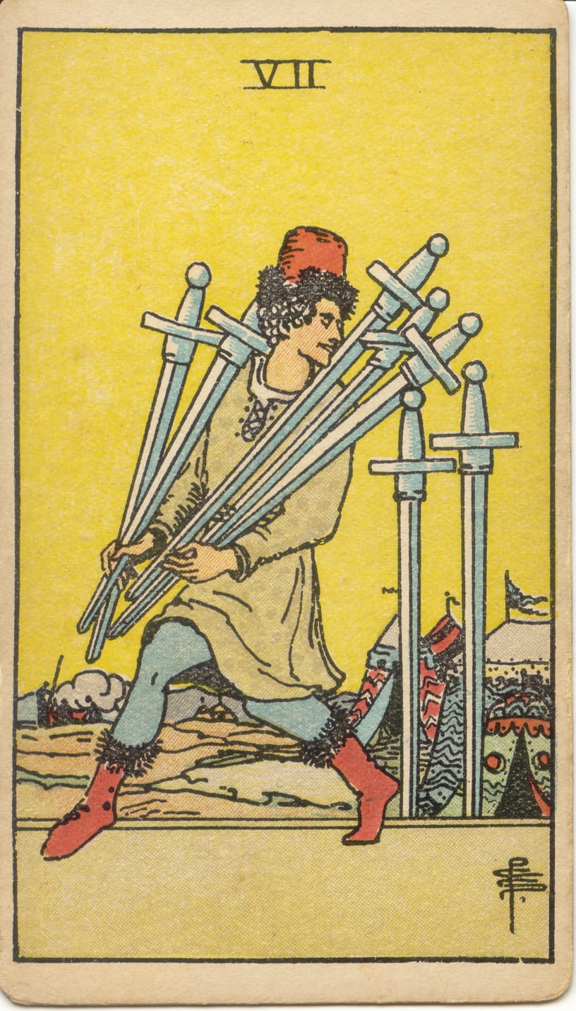 寶劍七 Seven of Swords
