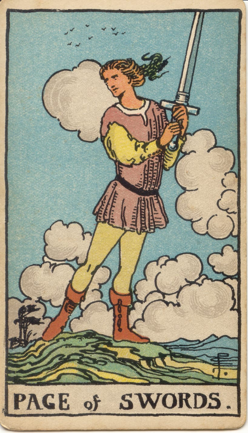寶劍侍者 Page of Swords