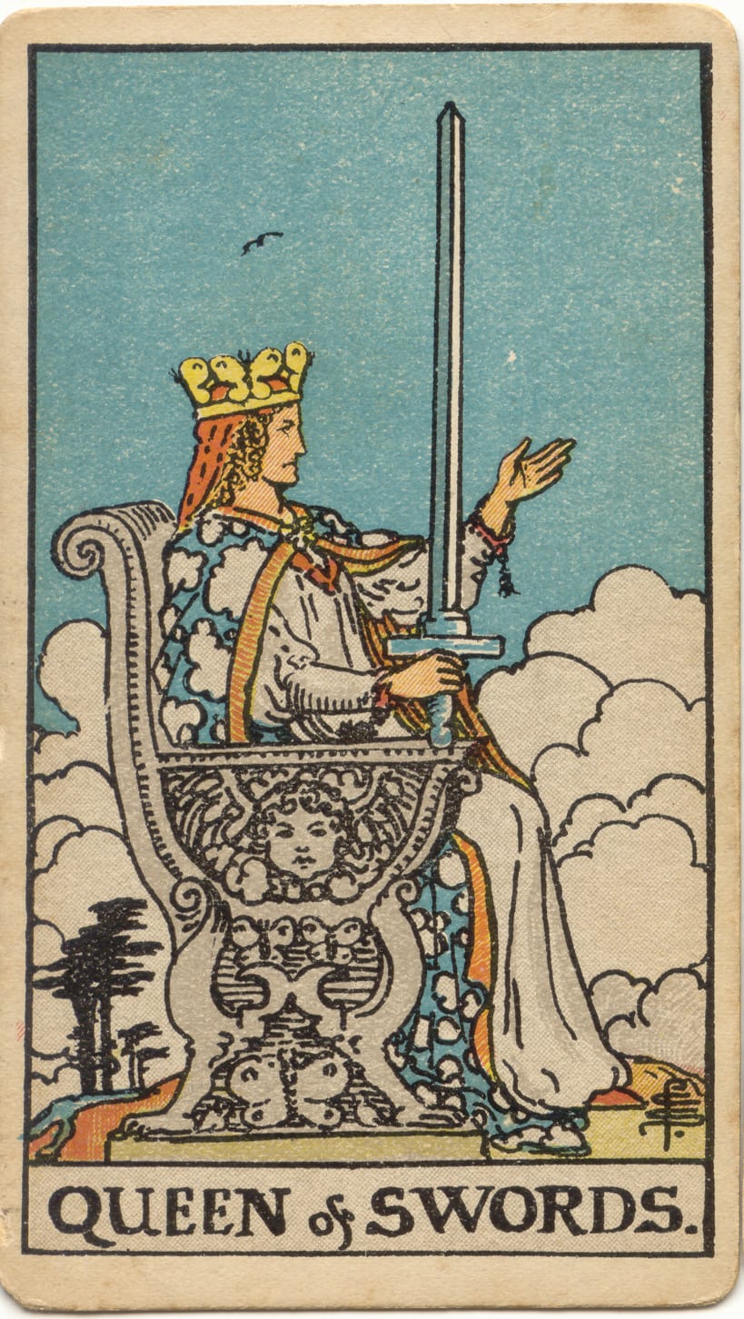 寶劍王后 Queen of Swords