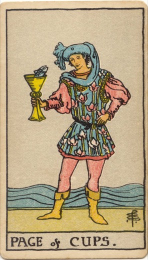 聖杯侍者 Page of Cups
