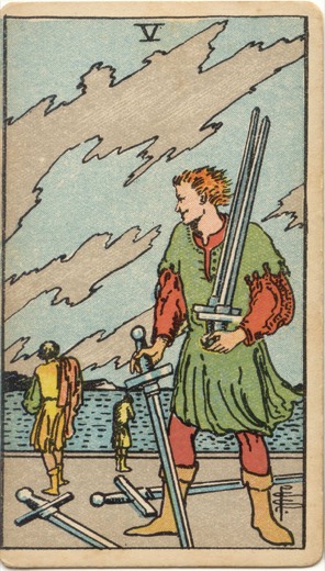 寶劍五 Five of Swords