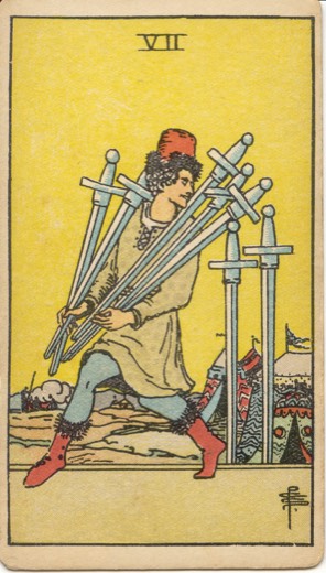 寶劍七 Seven of Swords