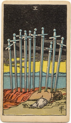 寶劍十 Ten of Swords
