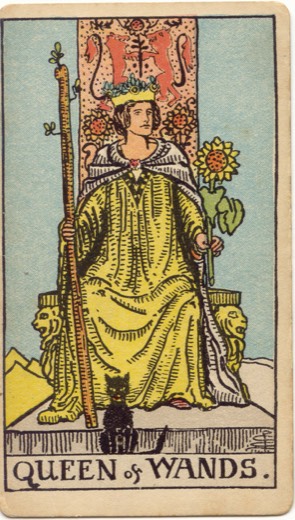 權杖王后 Queen of Wands