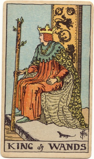 權杖國王 King of Wands