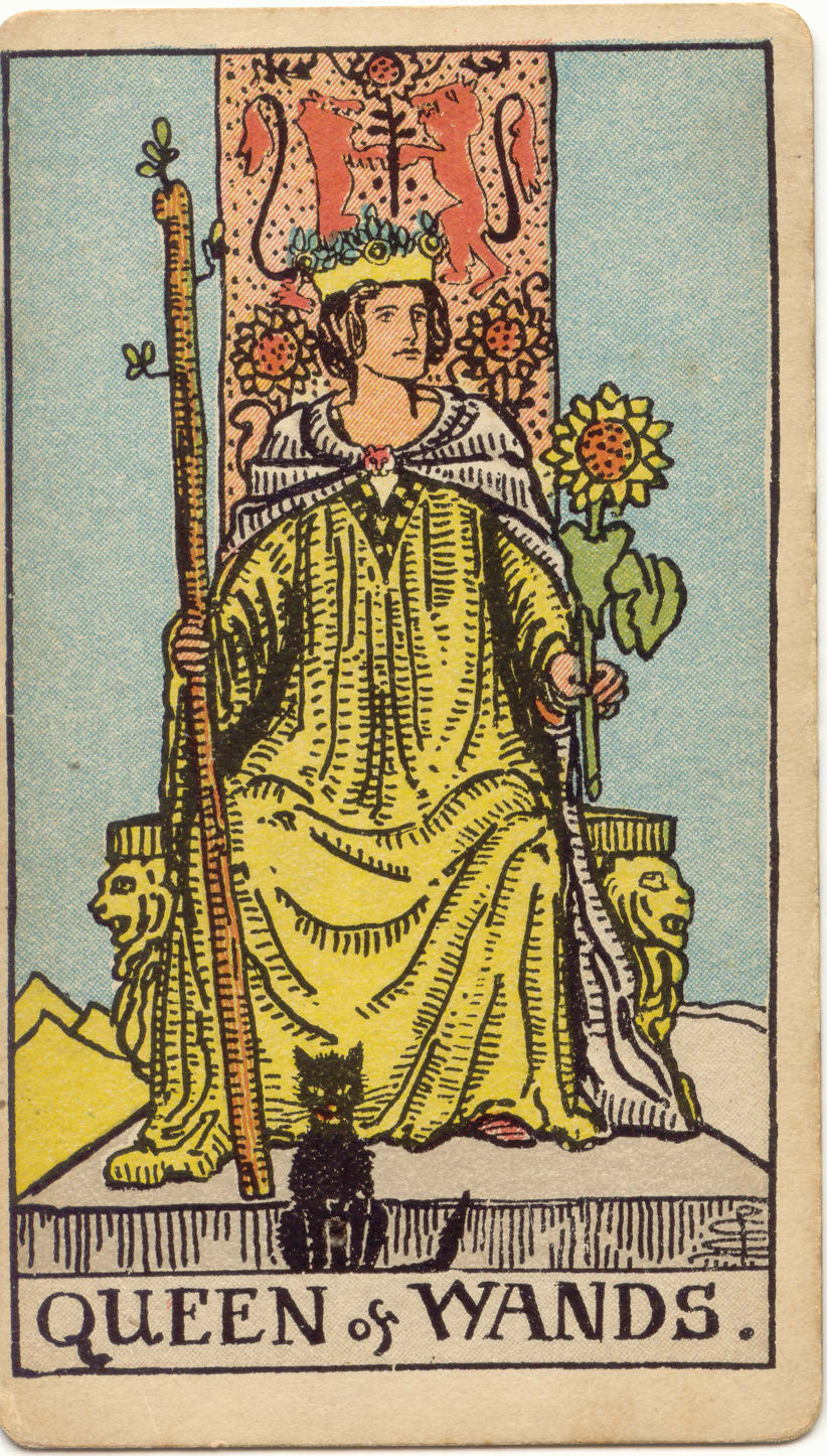 權杖王后 Queen of Wands